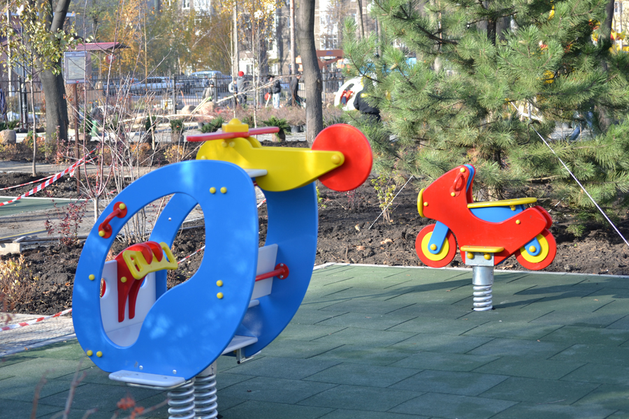 Детский городок в Горловке