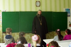 Беседа со школьниками п. Щербиновка