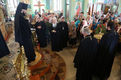 Богослужение в Дебальцево