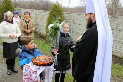 Архиерейское богослужение в Димитриевке